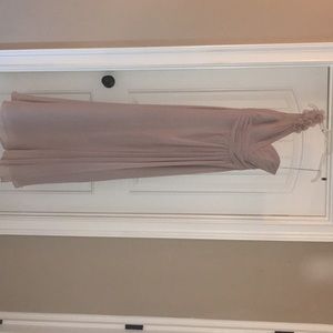 Floor length formal dress